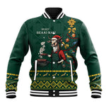 Personalised South Africa Baseball Jacket Springbok Christmas Braai LT7