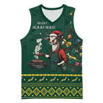Personalised South Africa Basketball Jersey Springbok Christmas Braai LT7