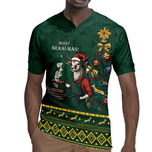 Personalised South Africa Rugby Jersey Springbok Christmas Braai