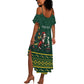 Personalised South Africa Summer Maxi Dress Springbok Christmas Braai