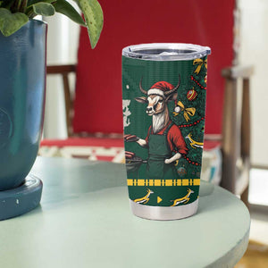 Personalised South Africa Tumbler Cup Springbok Christmas Braai