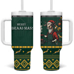 Personalised South Africa Tumbler With Handle Springbok Christmas Braai