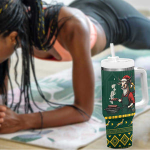 Personalised South Africa Tumbler With Handle Springbok Christmas Braai