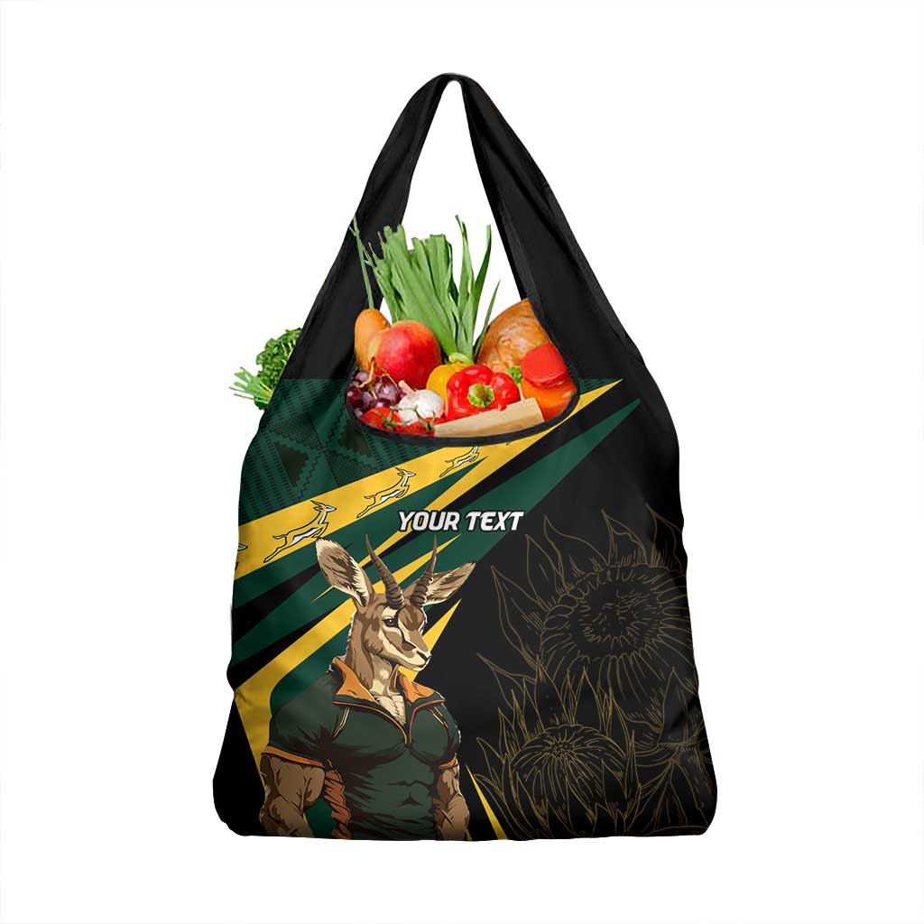 South Africa Bokke Personalised Grocery Bag Mascot Dynamic