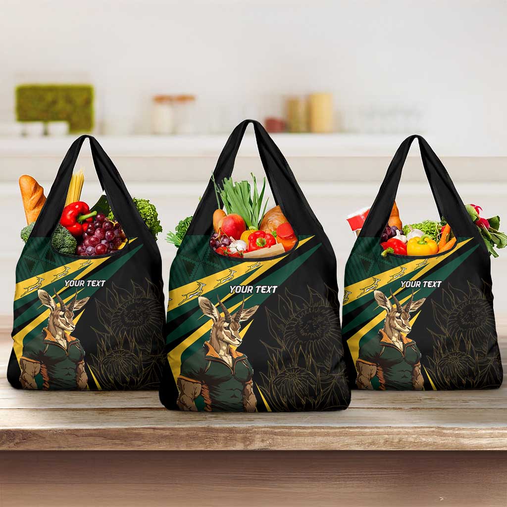 South Africa Bokke Personalised Grocery Bag Mascot Dynamic