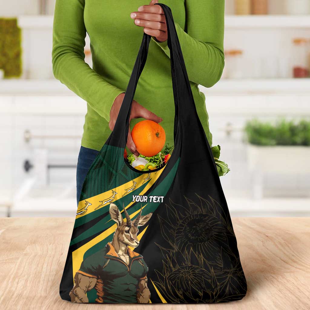 South Africa Bokke Personalised Grocery Bag Mascot Dynamic