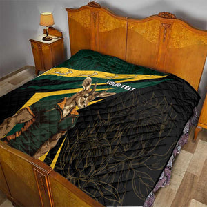 South Africa Bokke Personalised Quilt Mascot Dynamic