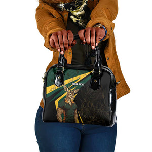 South Africa Bokke Personalised Shoulder Handbag Mascot Dynamic