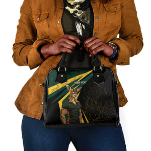 South Africa Bokke Personalised Shoulder Handbag Mascot Dynamic