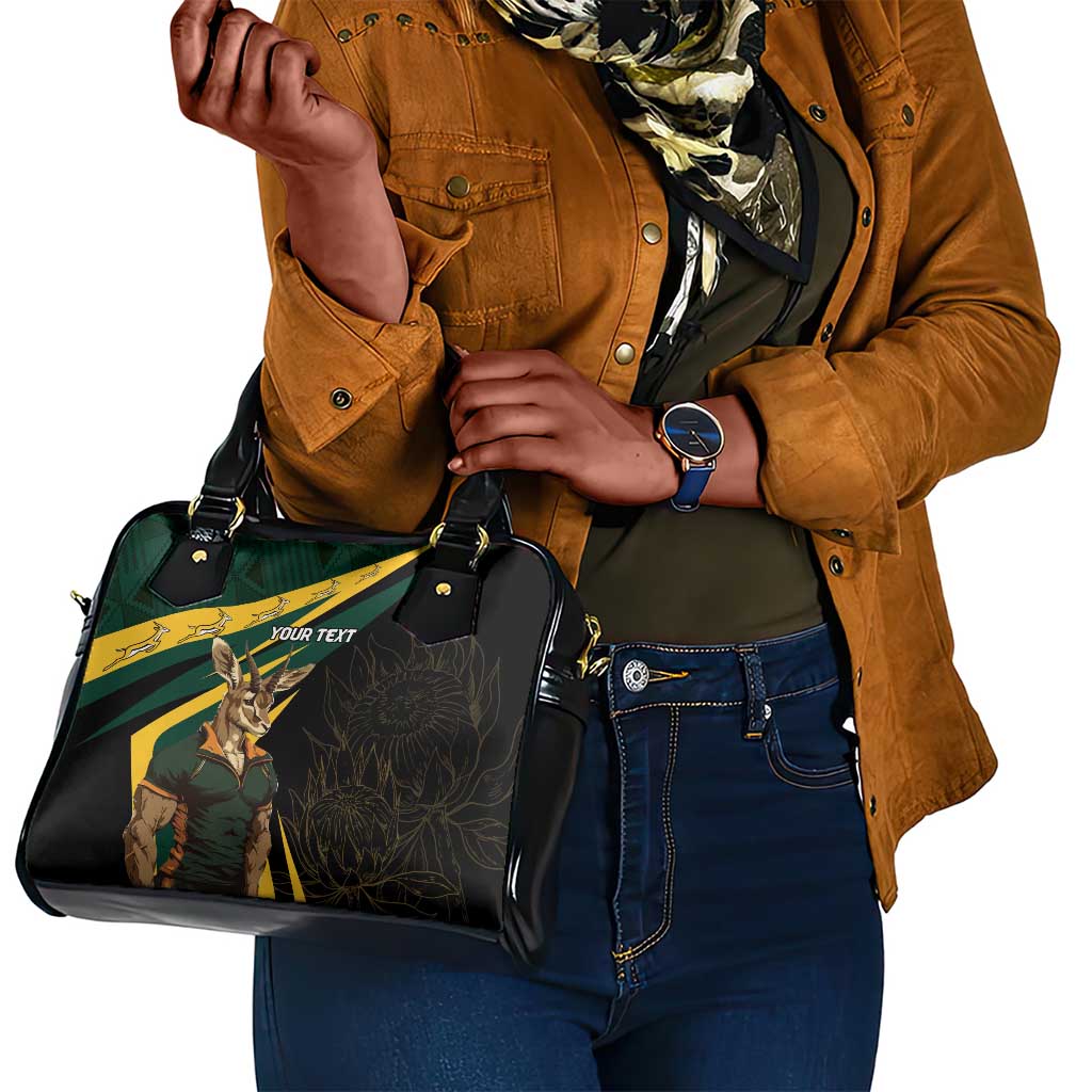 South Africa Bokke Personalised Shoulder Handbag Mascot Dynamic