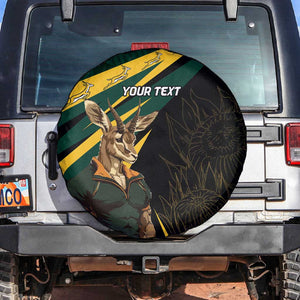 South Africa Bokke Personalised Spare Tire Cover Mascot Dynamic