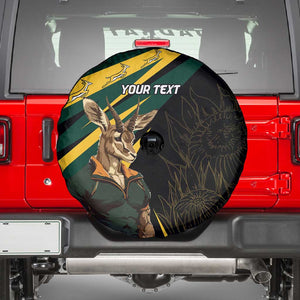 South Africa Bokke Personalised Spare Tire Cover Mascot Dynamic