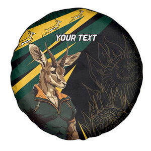 South Africa Bokke Personalised Spare Tire Cover Mascot Dynamic