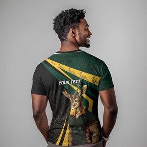 South Africa Bokke Personalised T shirt Mascot Dynamic