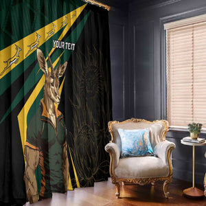 South Africa Bokke Personalised Window Curtain Mascot Dynamic