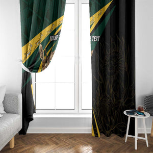 South Africa Bokke Personalised Window Curtain Mascot Dynamic