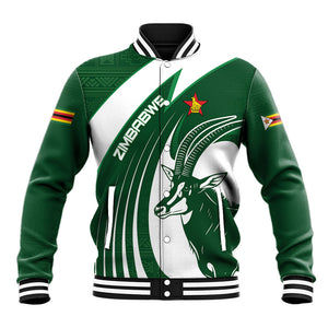 Zimbabwe Sables Afro Batik Personalized Baseball Jacket