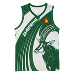 Zimbabwe Sables Afro Batik Personalized Basketball Jersey