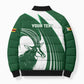 Zimbabwe Sables Afro Batik Personalized Bomber Puffer Jacket