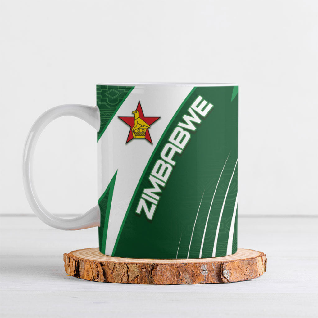 Zimbabwe Sables Afro Batik Ceramic Mug