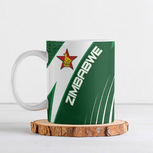 Zimbabwe Sables Afro Batik Ceramic Mug