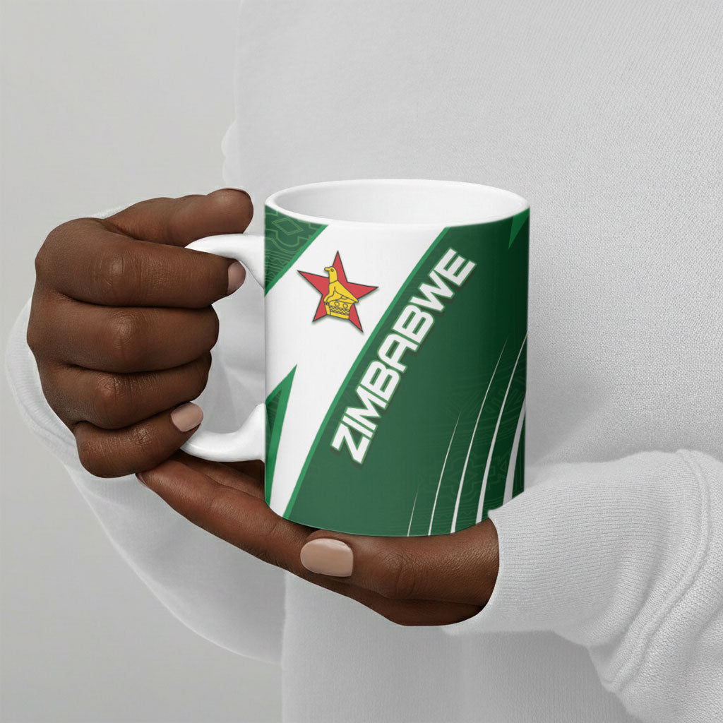 Zimbabwe Sables Afro Batik Ceramic Mug