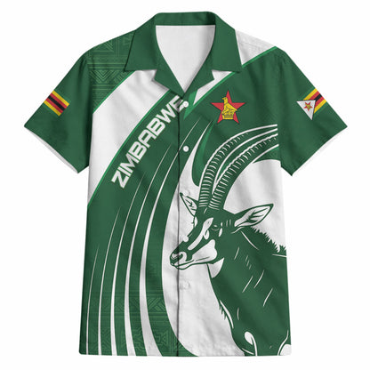 Zimbabwe Sables Afro Batik Personalized Hawaiian Shirt