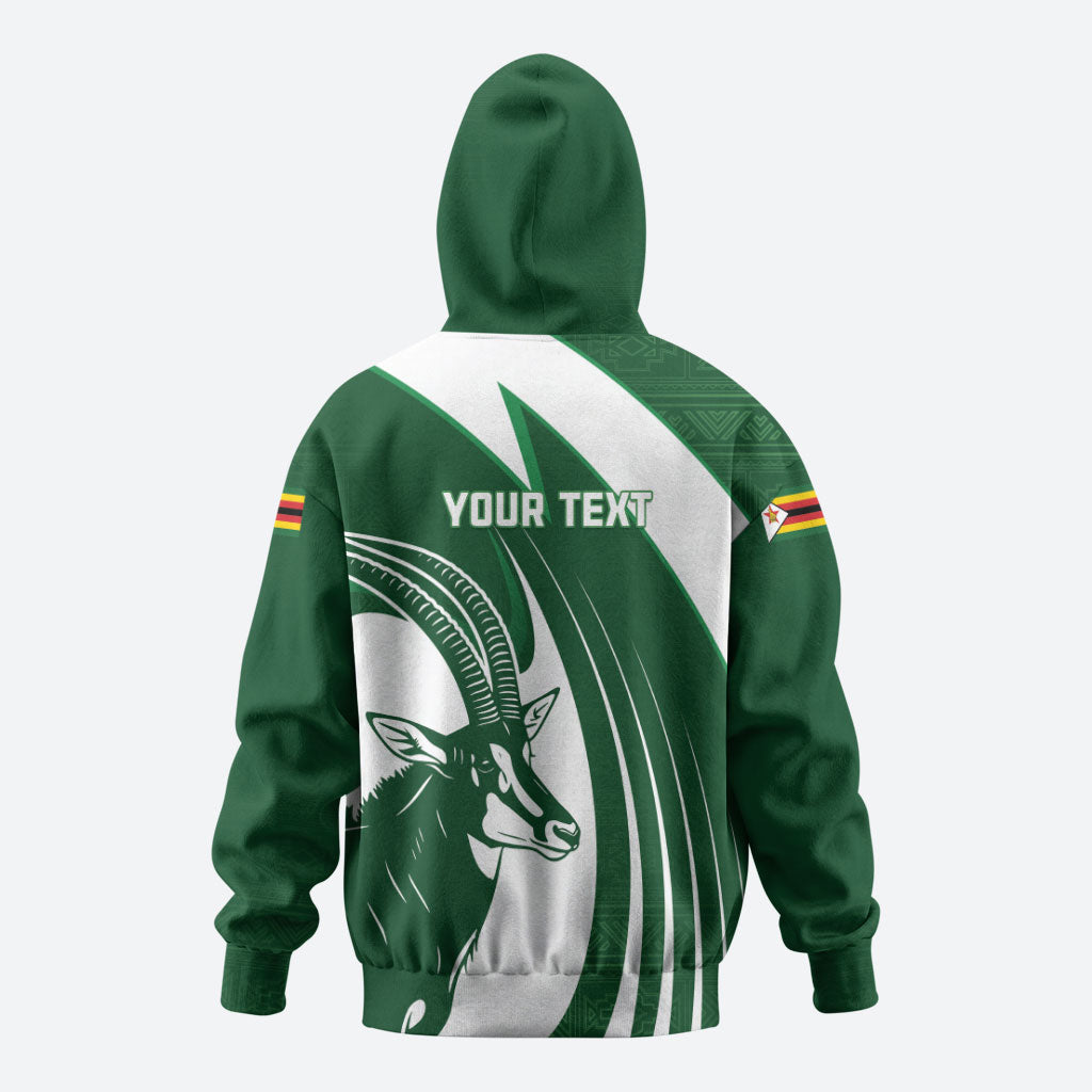 Zimbabwe Sables Afro Batik Personalized Hoodie