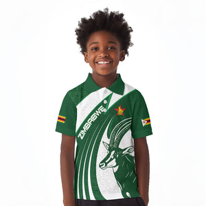 Zimbabwe Sables Afro Batik Personalized Kid Polo Shirt