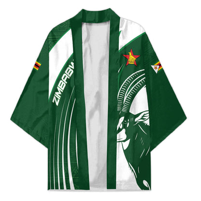 Zimbabwe Sables Afro Batik Personalized Kimono