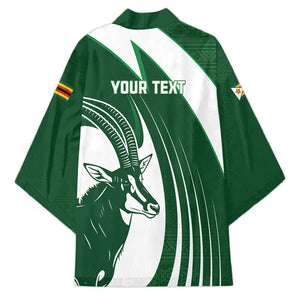 Zimbabwe Sables Afro Batik Personalized Kimono