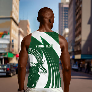 Zimbabwe Sables Afro Batik Personalized Men Tank Top