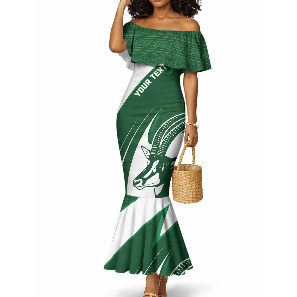 Zimbabwe Sables Afro Batik Personalized Mermaid Dress