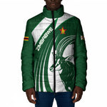 Zimbabwe Sables Afro Batik Personalized Padded Jacket