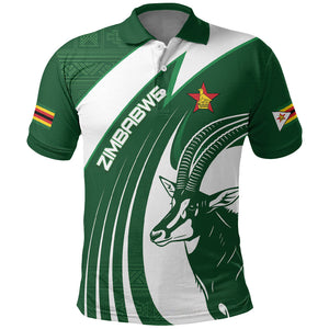 Zimbabwe Sables Afro Batik Personalized Polo Shirt
