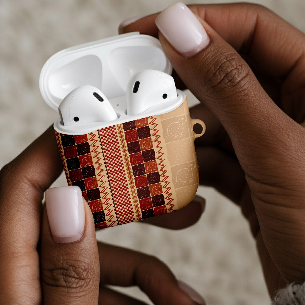 Zimbabwe Heritage Kudhinda Inspired Print AirPods Case