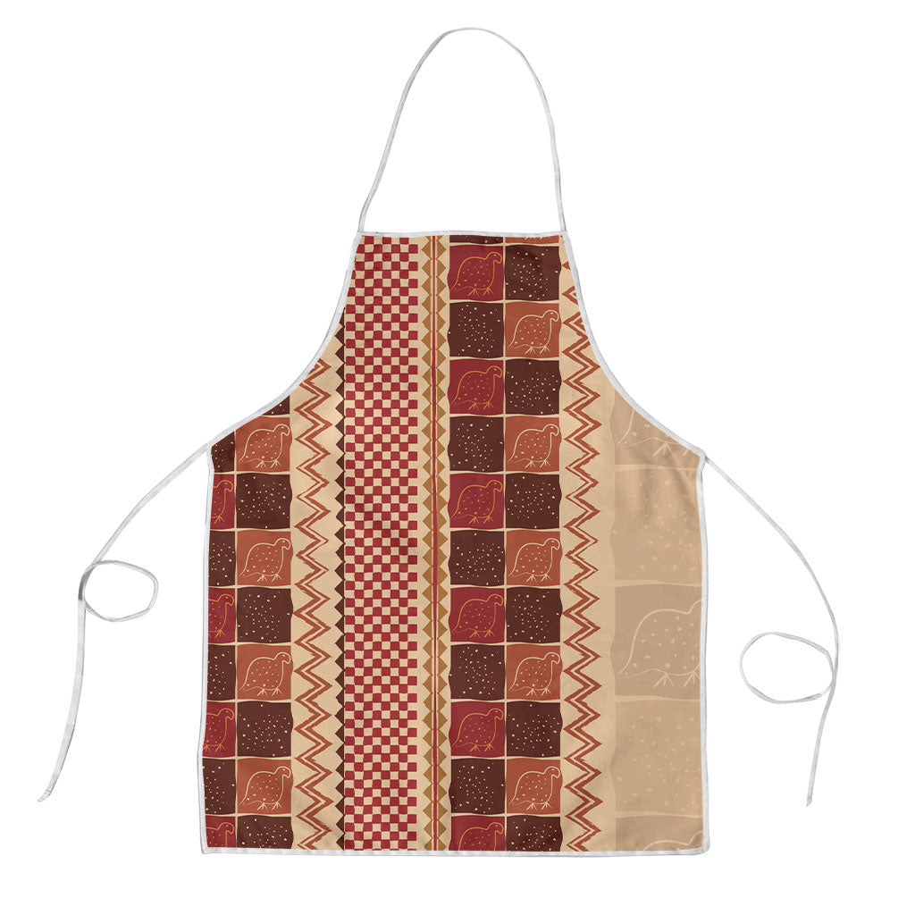 Zimbabwe Heritage Kudhinda Inspired Print Apron