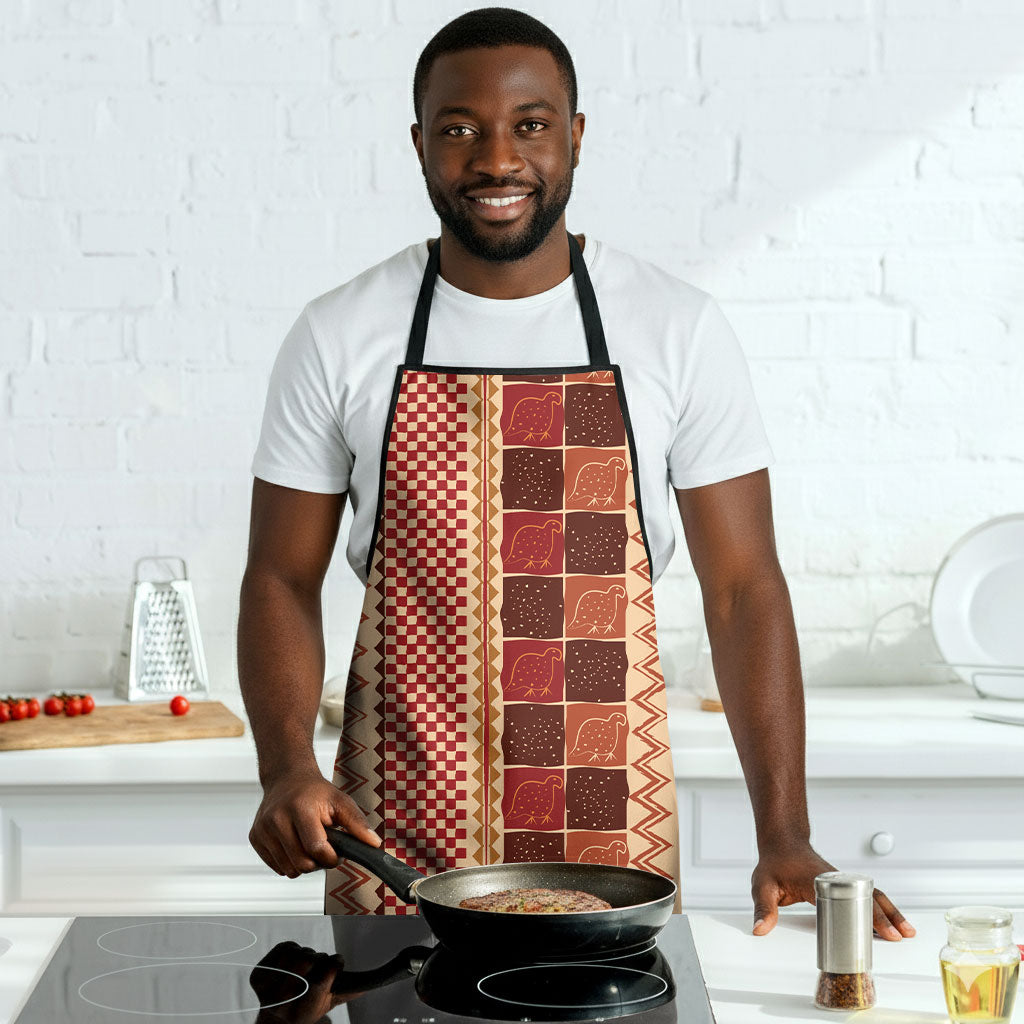 Zimbabwe Heritage Kudhinda Inspired Print Apron