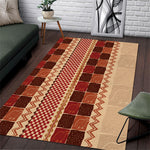Zimbabwe Heritage Kudhinda Inspired Print Area Rug