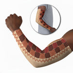 Zimbabwe Heritage Kudhinda Inspired Print Arm Sleeves