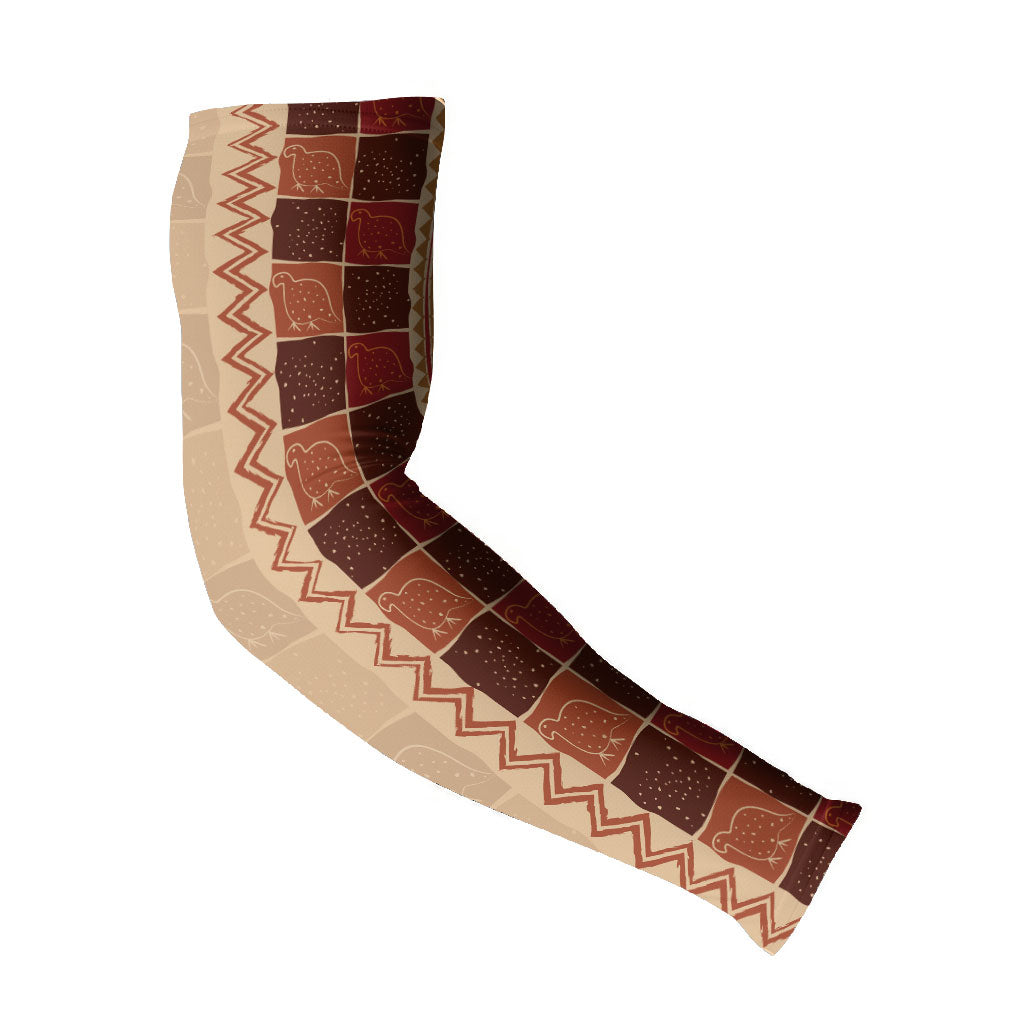 Zimbabwe Heritage Kudhinda Inspired Print Arm Sleeves