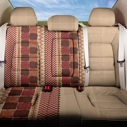 Zimbabwe Heritage Kudhinda Inspired Print Back Car Seat Cover
