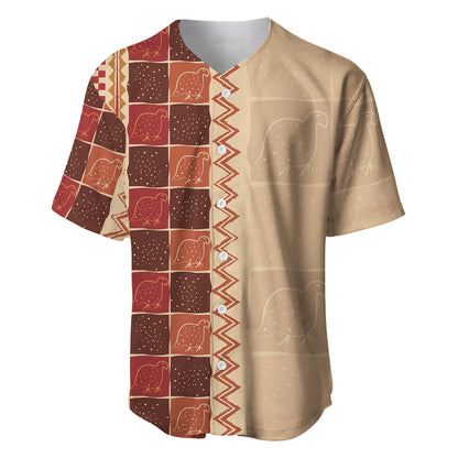 Zimbabwe Heritage Kudhinda Inspired Print Baseball Jersey