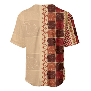 Zimbabwe Heritage Kudhinda Inspired Print Baseball Jersey