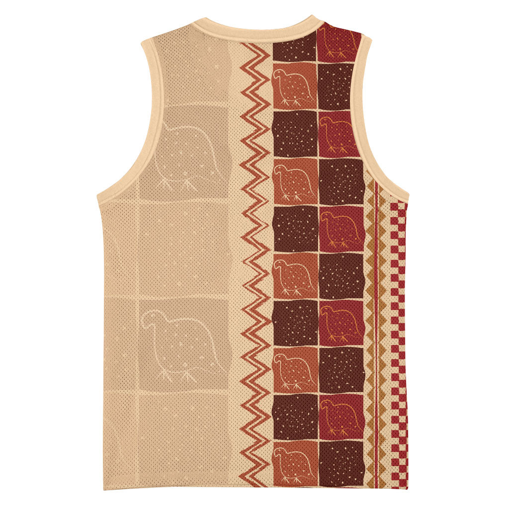 Zimbabwe Heritage Kudhinda Inspired Print Basketball Jersey