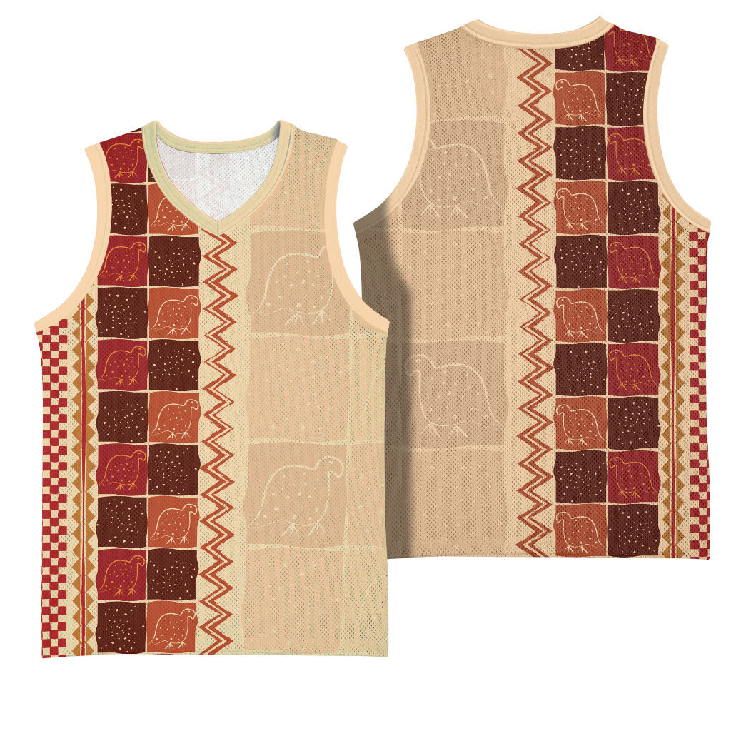 Zimbabwe Heritage Kudhinda Inspired Print Basketball Jersey