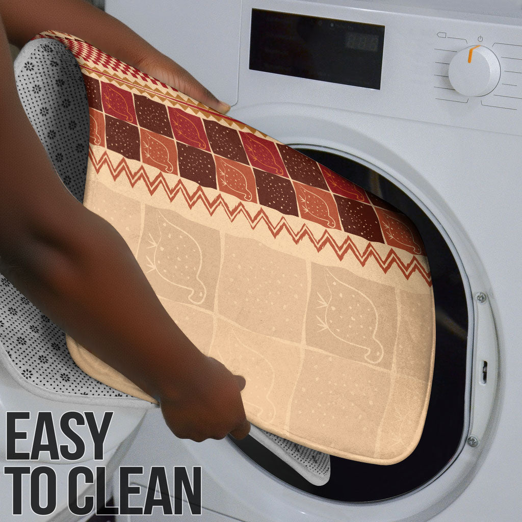 Zimbabwe Heritage Kudhinda Inspired Print Bathroom Set