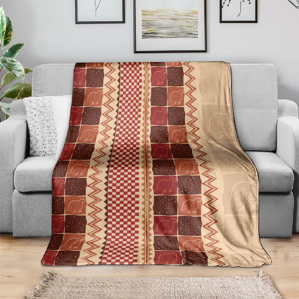 Zimbabwe Heritage Kudhinda Inspired Print Blanket