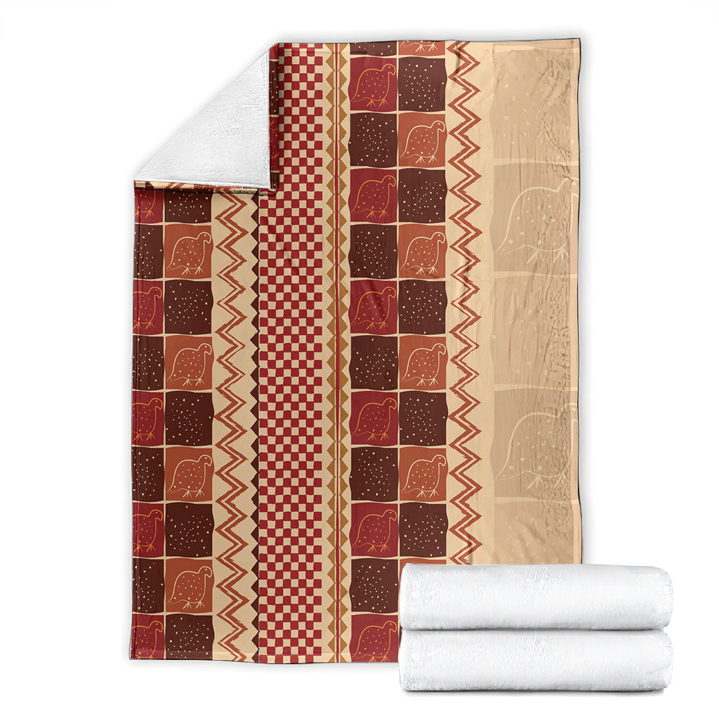 Zimbabwe Heritage Kudhinda Inspired Print Blanket