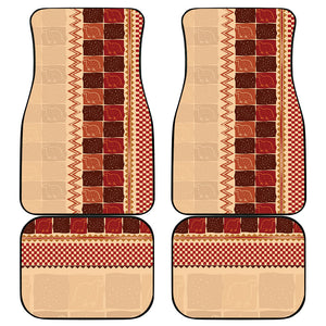 Zimbabwe Heritage Kudhinda Inspired Print Car Mats